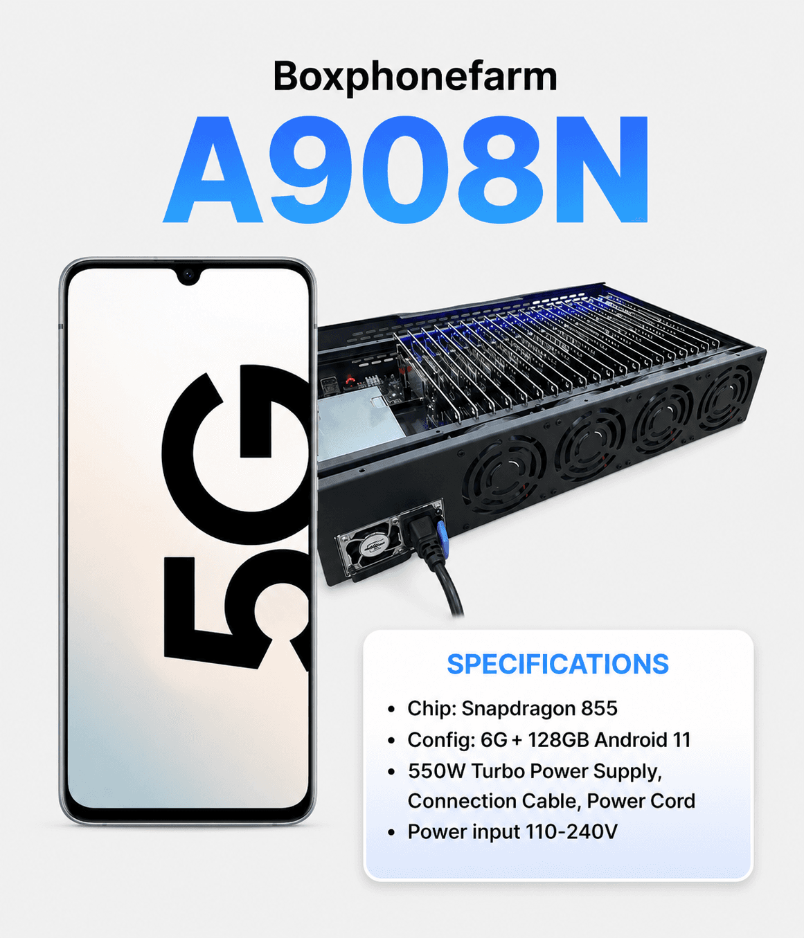Real Device Phone Farm Solution